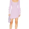 Abel Tie Mini Knit Dress
