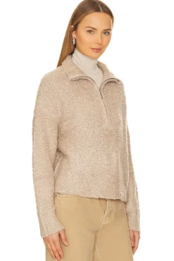 Annika Half Zip Sweater