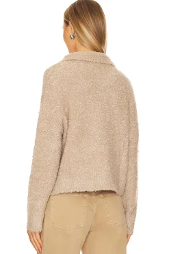 Annika Half Zip Sweater