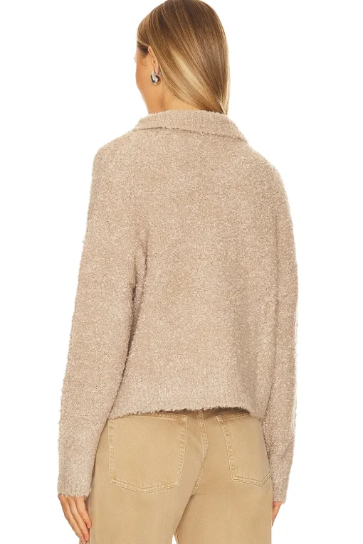 Annika Half Zip Sweater