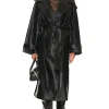 Barrett Faux Leather Coat