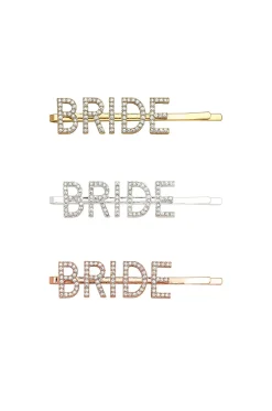 Bride Hair Clip Set