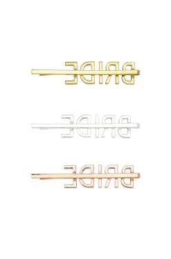 Bride Hair Clip Set