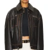 Brinley Faux Leather Jacket