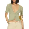 Carissa Ruffle Sweater