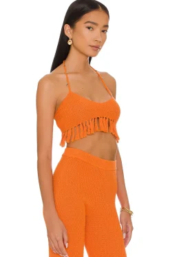 Devitta Crop Top w/ Fringe