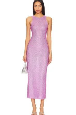 Hollis Sequin Midi Dress