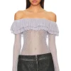 Laurien Ruffle Top