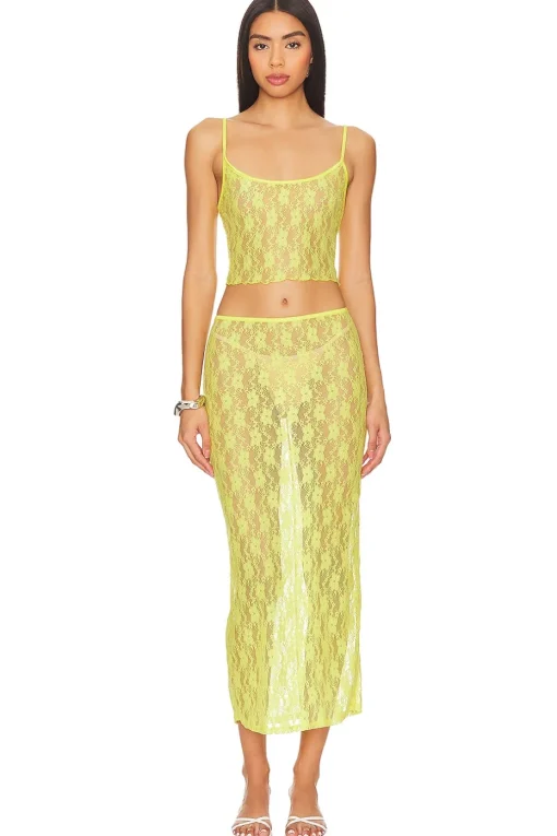 Lia Sheer Skirt