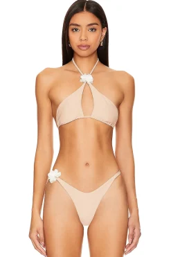 Margaret Cross Front Halter Top