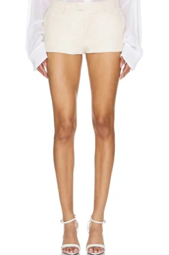 Olivia Faux Leather Shorts