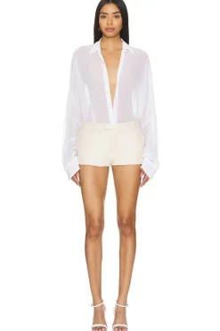 Olivia Faux Leather Shorts