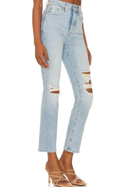 Reece High Rise Slim Straight