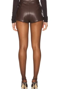 Reese Faux Leather Short