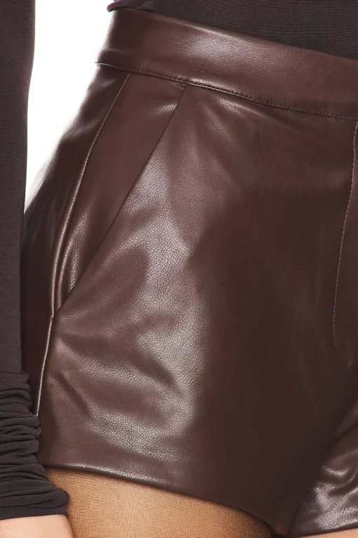 Reese Faux Leather Short
