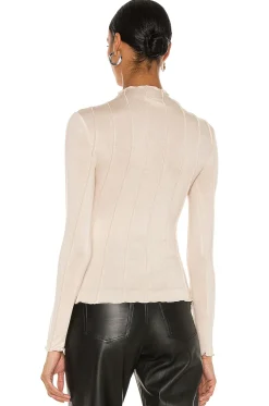 Seamed Long Sleeve Top