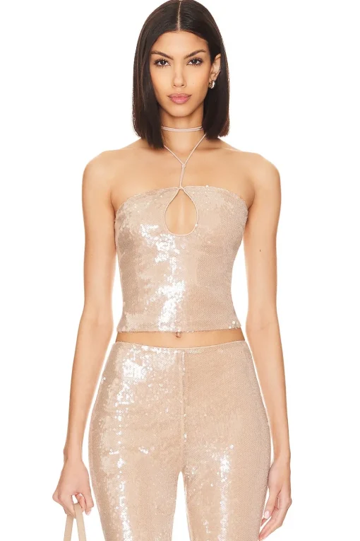 Stevie Sequin Top