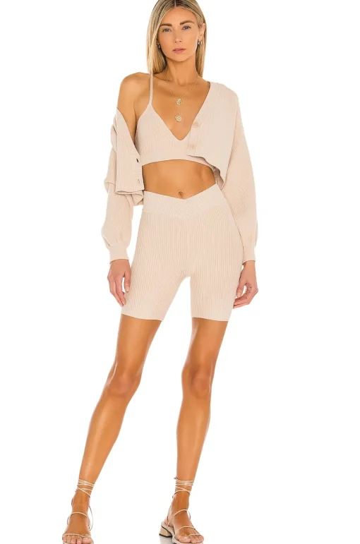 V Waist Biker Shorts