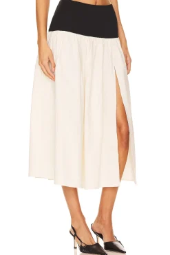 x Anja Dujakovi? Mac Midi Skirt