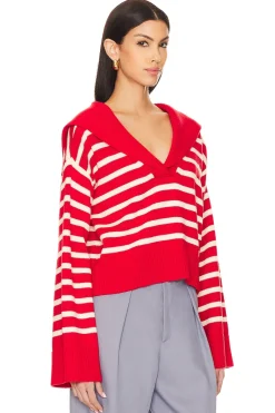 x Anja Dujakovi膰 Niam Striped Sweater