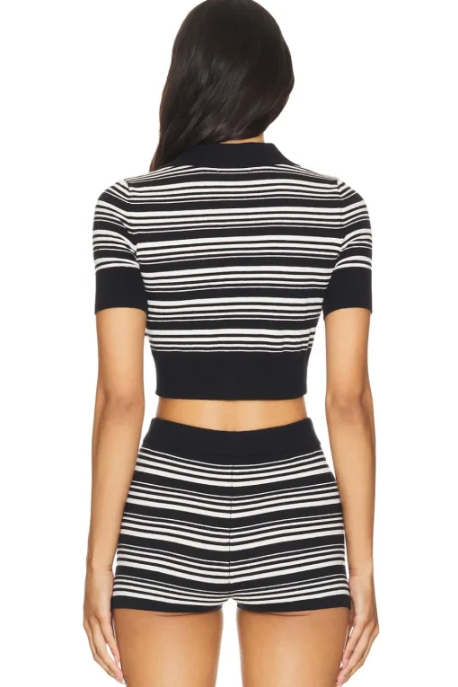 Yuki Stripe Polo